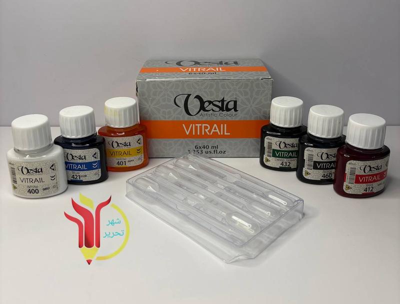 رنگ ویترای اورجینال وستا ۶رنگ 40ml
