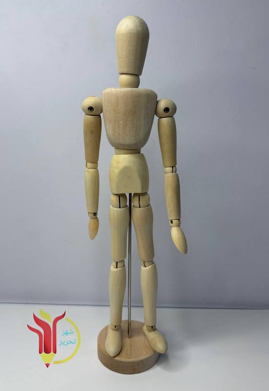 مانکن چوبی مفصلی 30cm پارس آرتیست