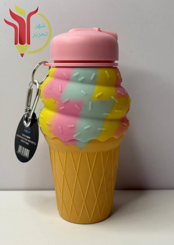 قمقمه ی سیلیکونی اورجینال اسکول فنس 550ml