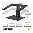 پایه نگهدارنده لپ تاپ برساد مدل SLA-01