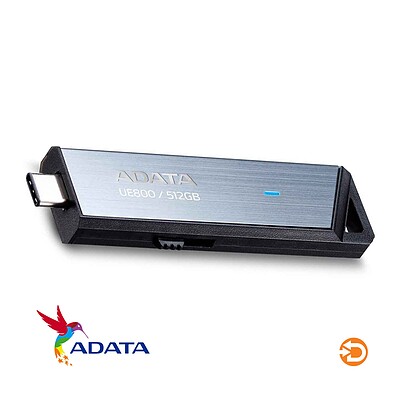 ADATA Elite UE800 USB 3.2 Type-C USB Flash Drive ظرفیت 512GB