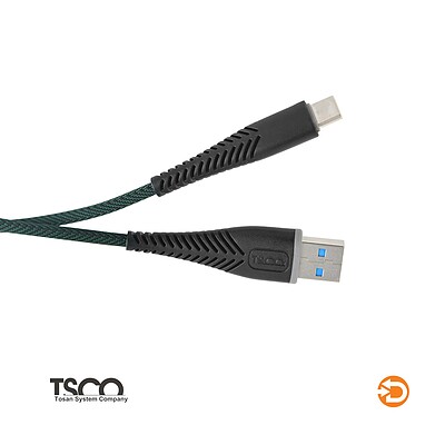 کابل تبدیل USB به MicroUSB تسکو مدل TCA 350 طول 1 متر TSCO