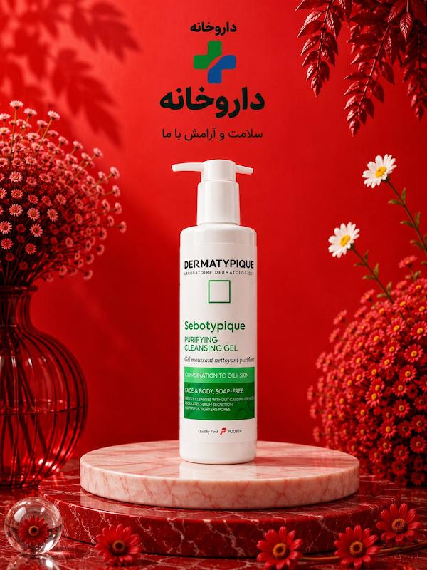 ژل شوینده پوست چرب درماتیپیک