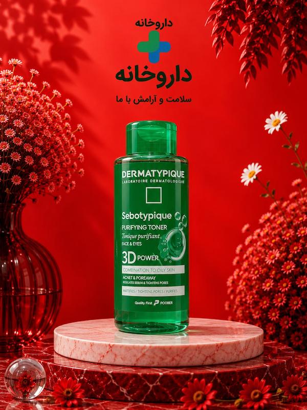تونر پوست مختلط و چرب سبوتیپیک درماتیپیک