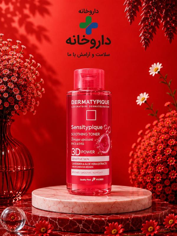 تونر پوست حساس سن سی تیپیک درماتیپیک