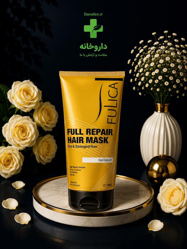 ماسک موی خشک و آسیب دیده  فولیکا