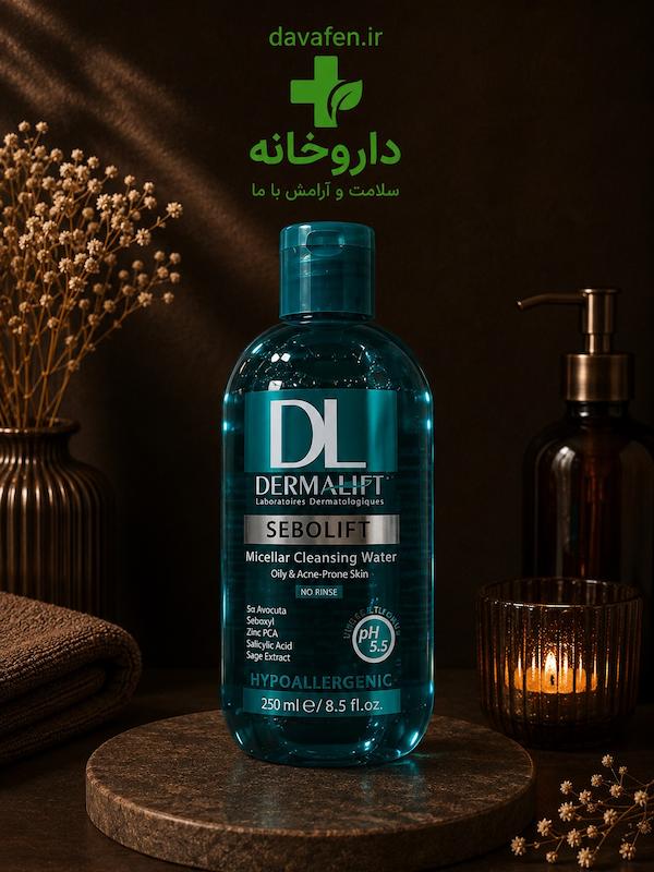 میسلارواتر پوست چرب و جوشدار درمالیفت