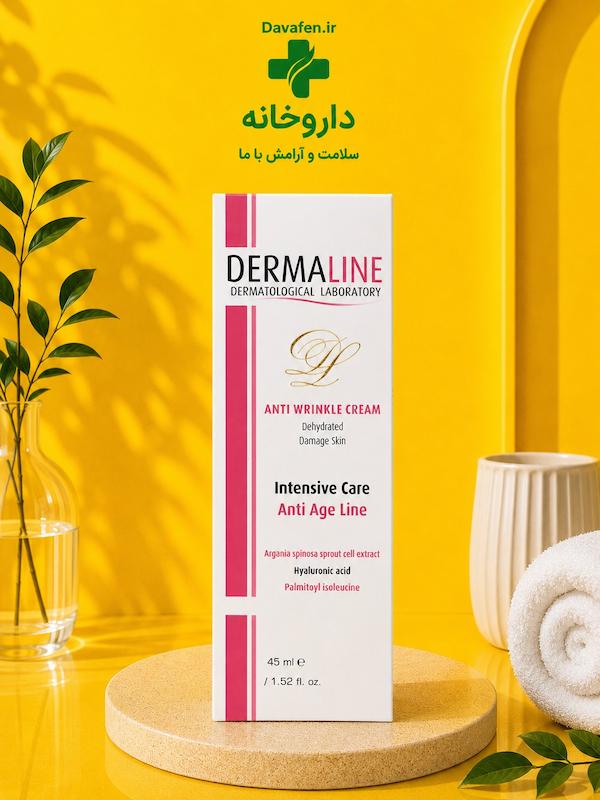 کرم ضدچروک پوست درمالاین 
