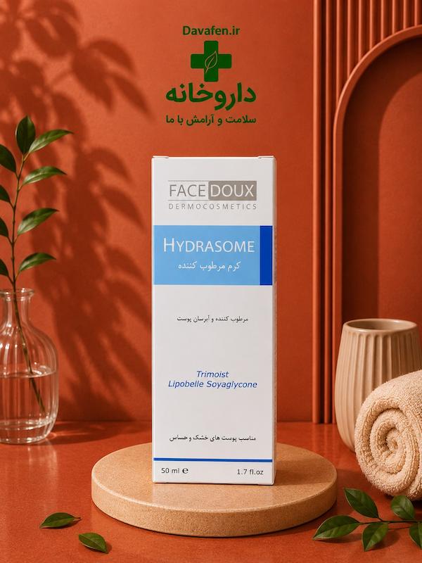 کرم مرطوب کننده و آبرسان پوست خشک فیس دوکس