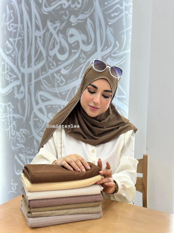 شال کشی کریشه شکلاتی