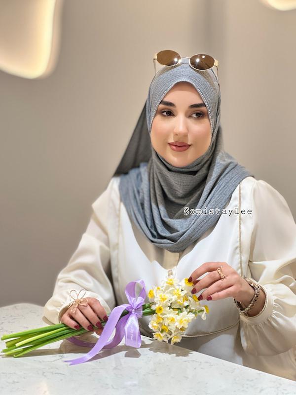 شال کشی کریشه طوسی