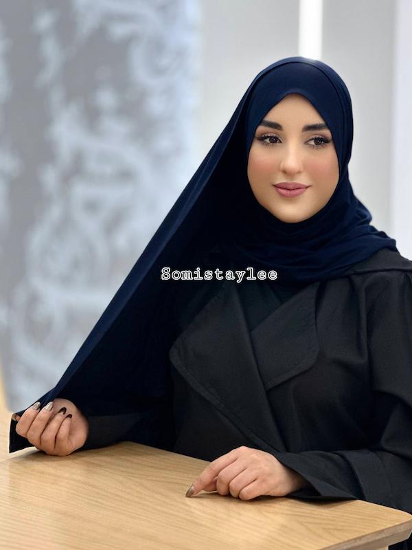 شال کشی کویتی سورمه ای