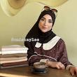 شال کشی کویتی قهوه ای تیره