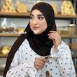 شال کشی کویتی قهوه ای تیره