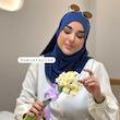 شال کشی کویتی آبی ‌کاربنی