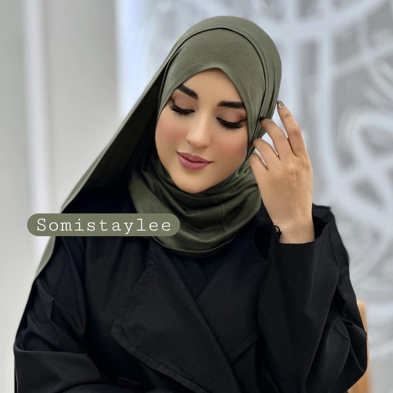 شال کشی کویتی زیتونی