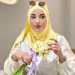 شال کشی کویتی(نخ پنبه)زرد کره ای | شال كويتي مطاطي (قطن) لون أصفر زبدي