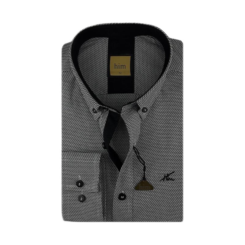 پیراهن طرح دار پیِر مشکی