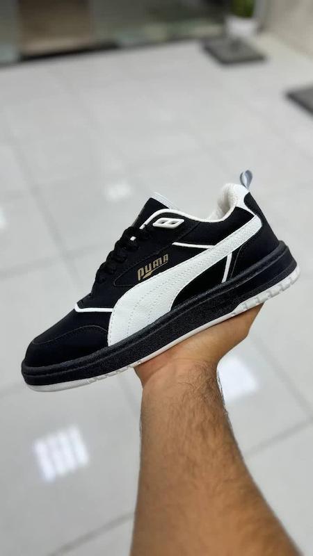 پوما مشکی سفید ـ کد (۱۱۱)