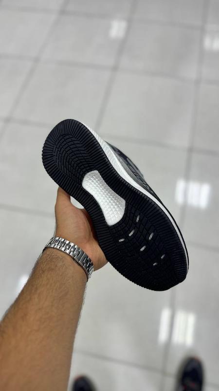 اسکیچرز air-flex مشکی سفید  ـ کد 334