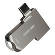 فلش مموری دو کاره گرین لاین مدل 2 in 1 OTG ظرفیت 64 گیگابایت Green Lion 2 in 1 OTG USB-C Flash Drive USB 3.0