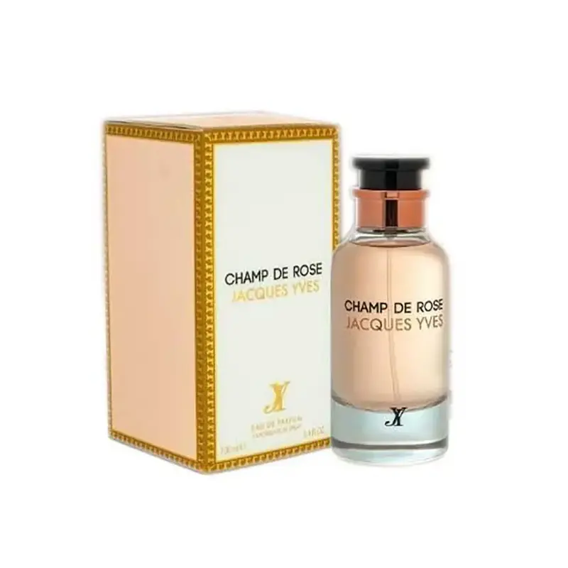 عطر ادکلن زنانه لویی ویتون رز دس ونتس فراگرنس ورد کمپ د رز ژاک ایو (Fragrance World Louis Vuitton Rose Des Vents)