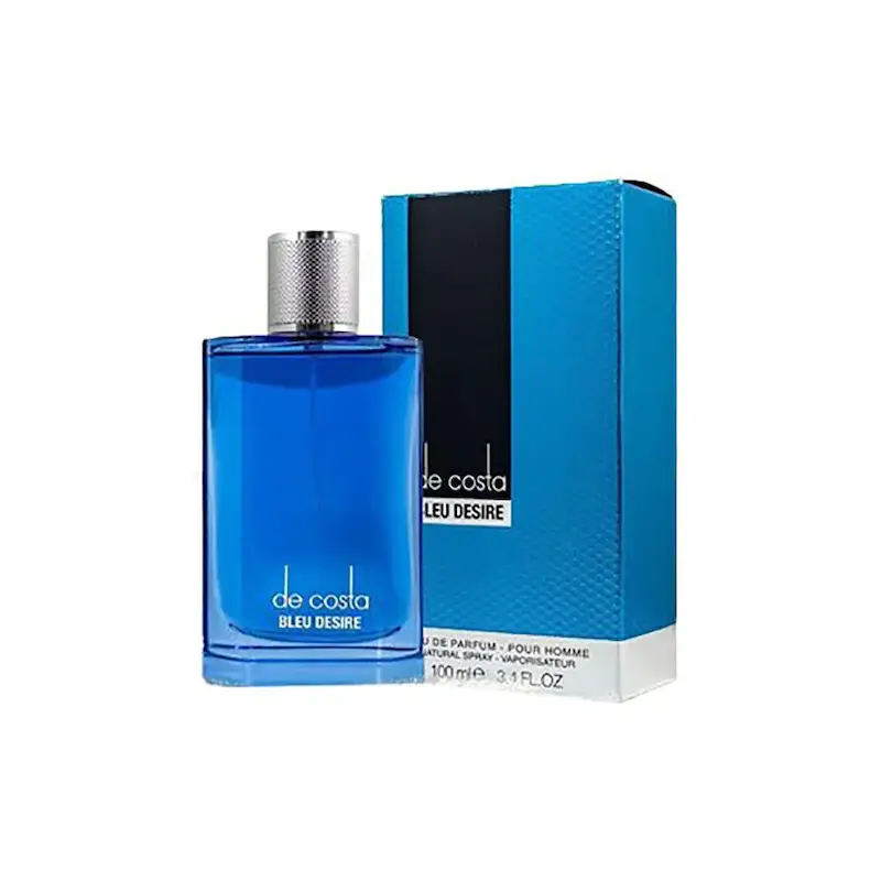 عطر ادکلن مردانه دانهیل دیزایر آبی فراگرنس ورد د کاستا بلو دیزایر (Fragrance Dunhill Desire Blue)