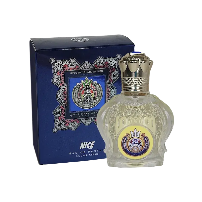 ادوپرفیوم مردانه نایس پاپت Nice مدل شیخ کلاسیک Shaik Opulent Classic No 77 حجم 30 میلی لیتر