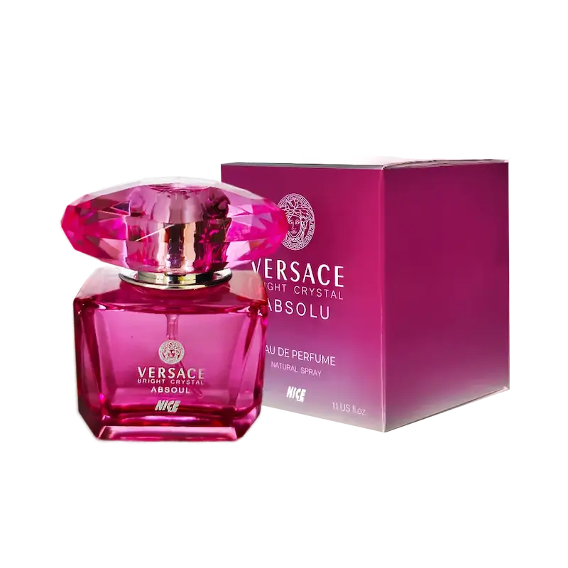 ادوپرفیوم زنانه نایس پاپت Nice مدل ورساچه برایت کریستال ابسولو Versace Bright Crystal Absolu حجم 30 میلی لیتر