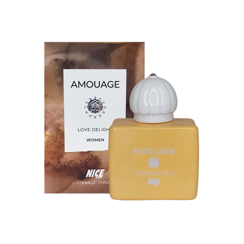 ادوپرفیوم زنانه نایس پاپت Nice مدل آمواج لاو دیلایت Amouage Love Delight حجم 30 میلی لیتر
