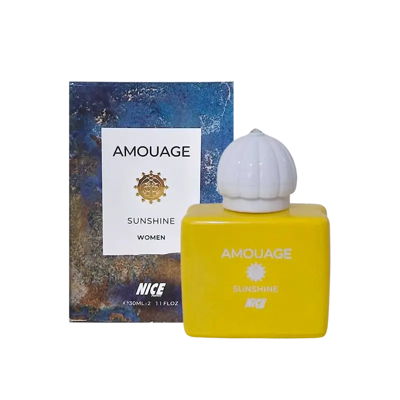 ادوپرفیوم مینیاتوری زنانه نایس پاپت Nice مدل آمواج سان شاین Amouage Sunshine حجم 30 میلی لیتر