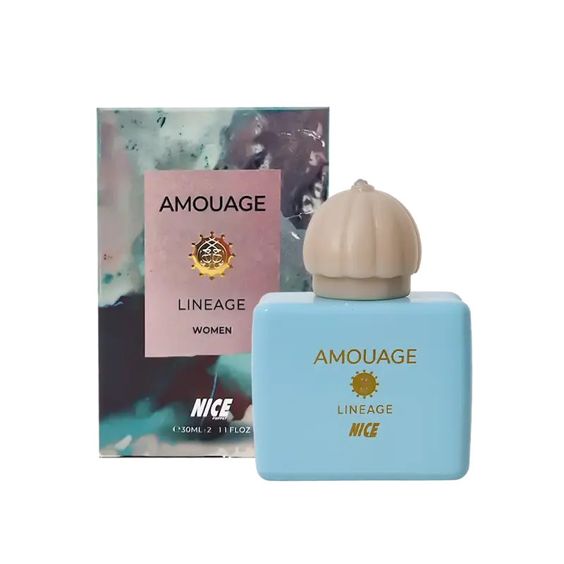 ادوپرفیوم مینیاتوری نایس پاپت Nice مدل آمواج لینیج Amouage Lineage حجم 30 میلی لیتر