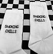جوراب smoking chills سفید