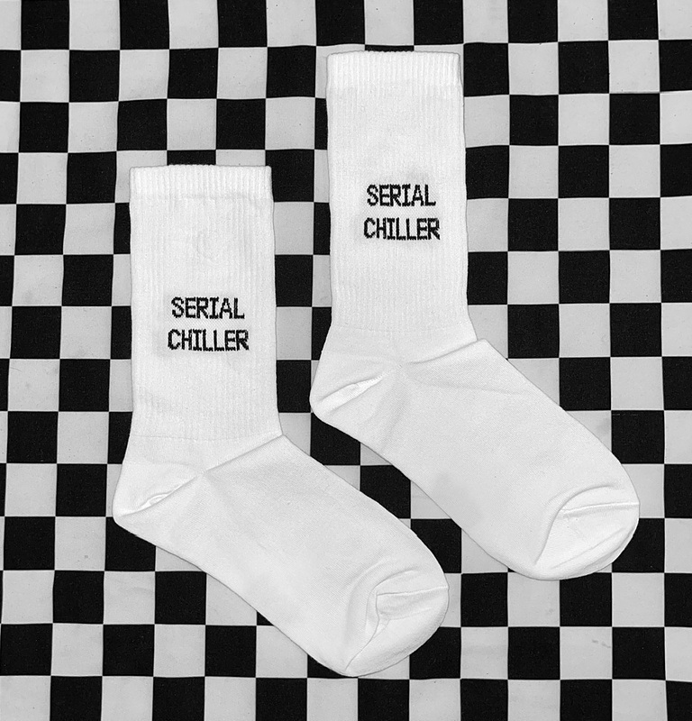 جوراب serial chiller سفید