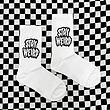 جوراب stay weird سفید
