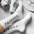 جوراب friends سفید