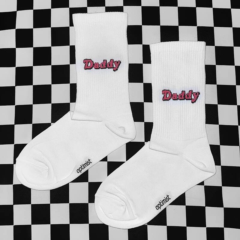 جوراب Daddy سفید