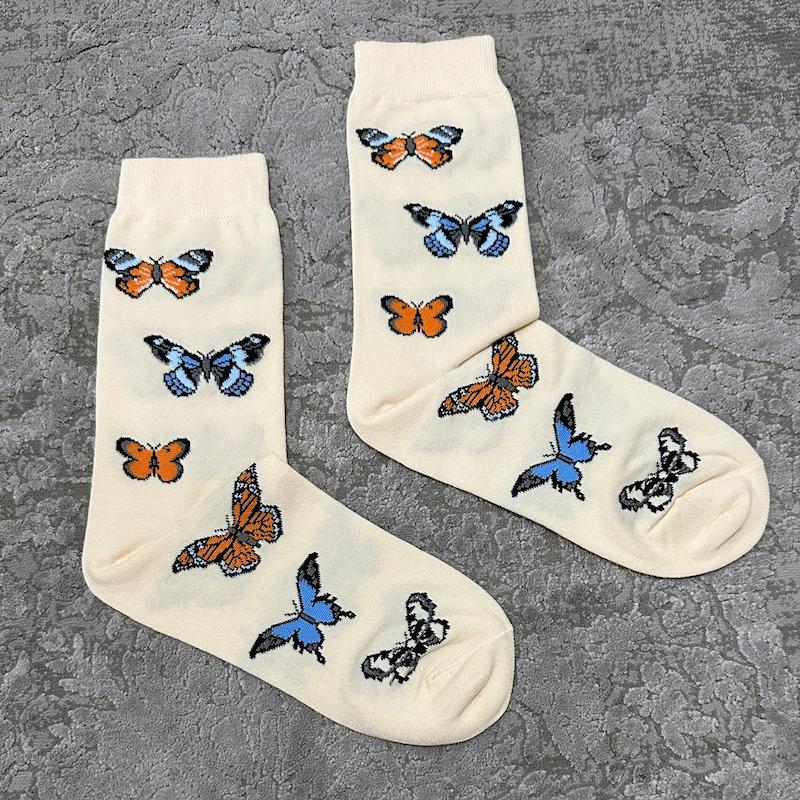 جوراب پترن پروانه