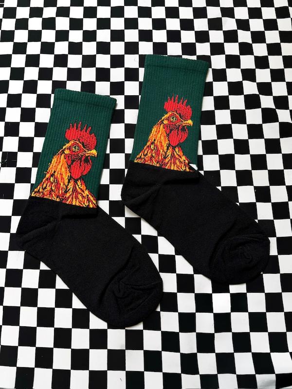 جوراب خروس واقعی