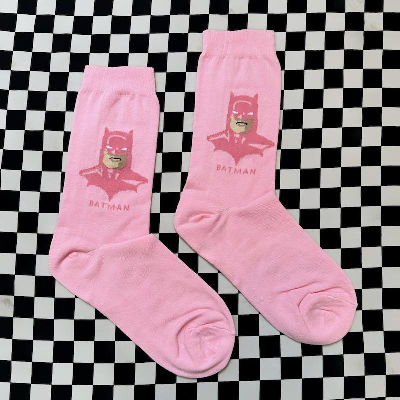 جوراب بتمن صورتی