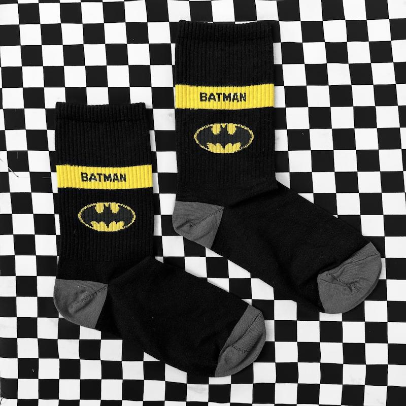 جوراب "بتمن زرد مشكي طوسي"