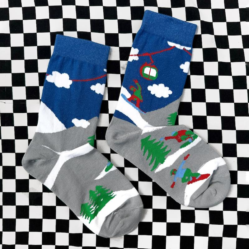 جوراب "اسنوبرد و تله كابين"