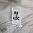جوراب cute but psycho سفید
