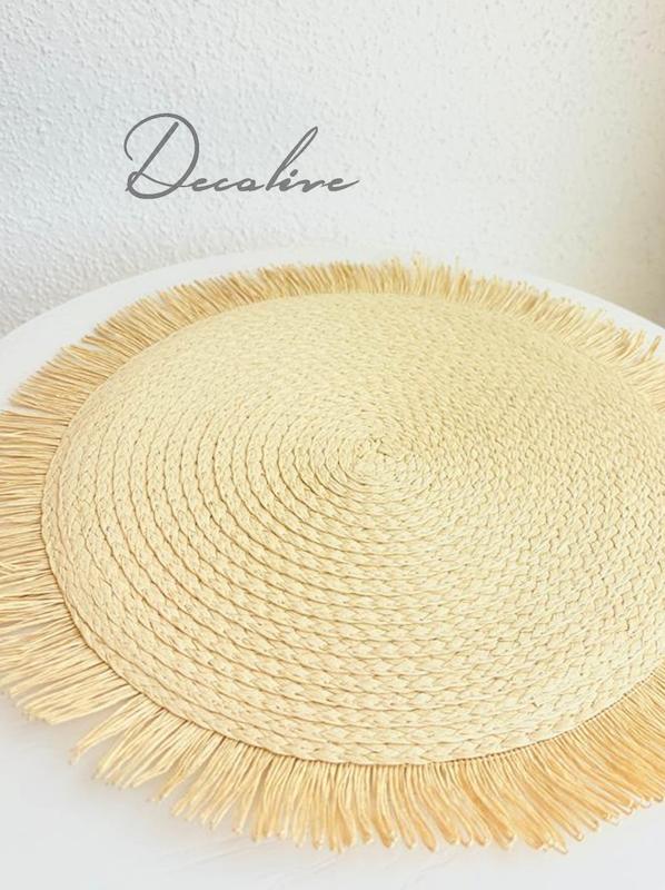 زير بشقابي حصيري وارداتي