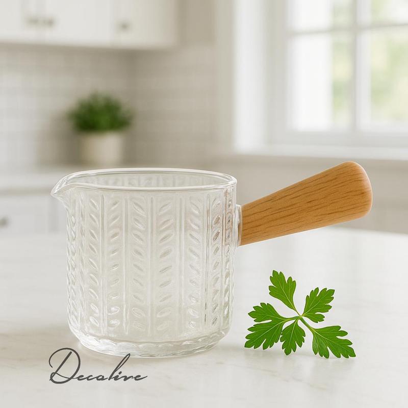 سس خوری پیرکس دسته چوبی