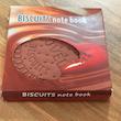 دفترچه یادداشت عطری طرح بیسکوییت