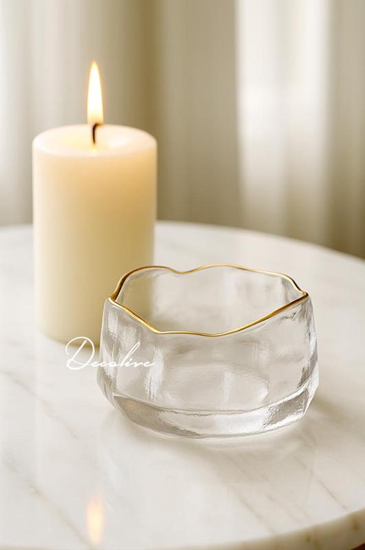 جا شمعی لب طلایی