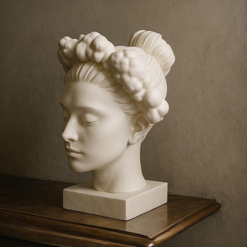 مجسمه دکوری افکار ابری