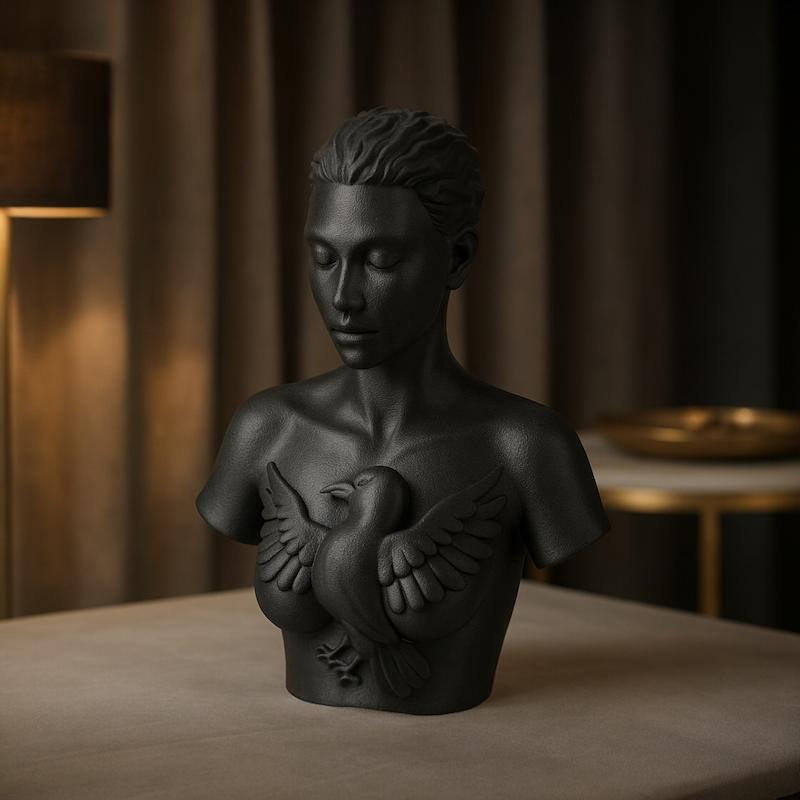 مجسمه دکوری انتزاعی آزادی و عقاب