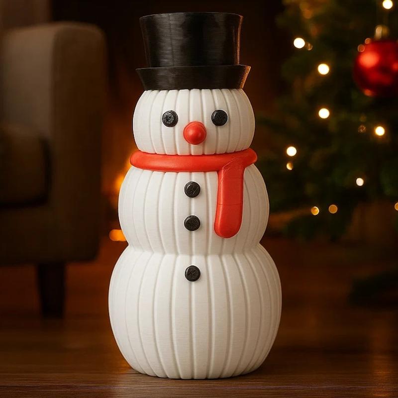 مجسمه فانتزی آدم برفی ژاپنی